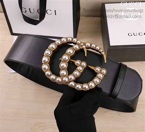 fake gucci belt with pearls|gucci belt double g buckle.